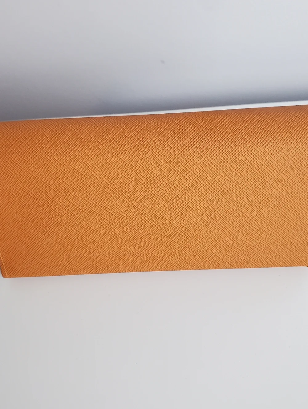 Tory Burch orange sunglasses case